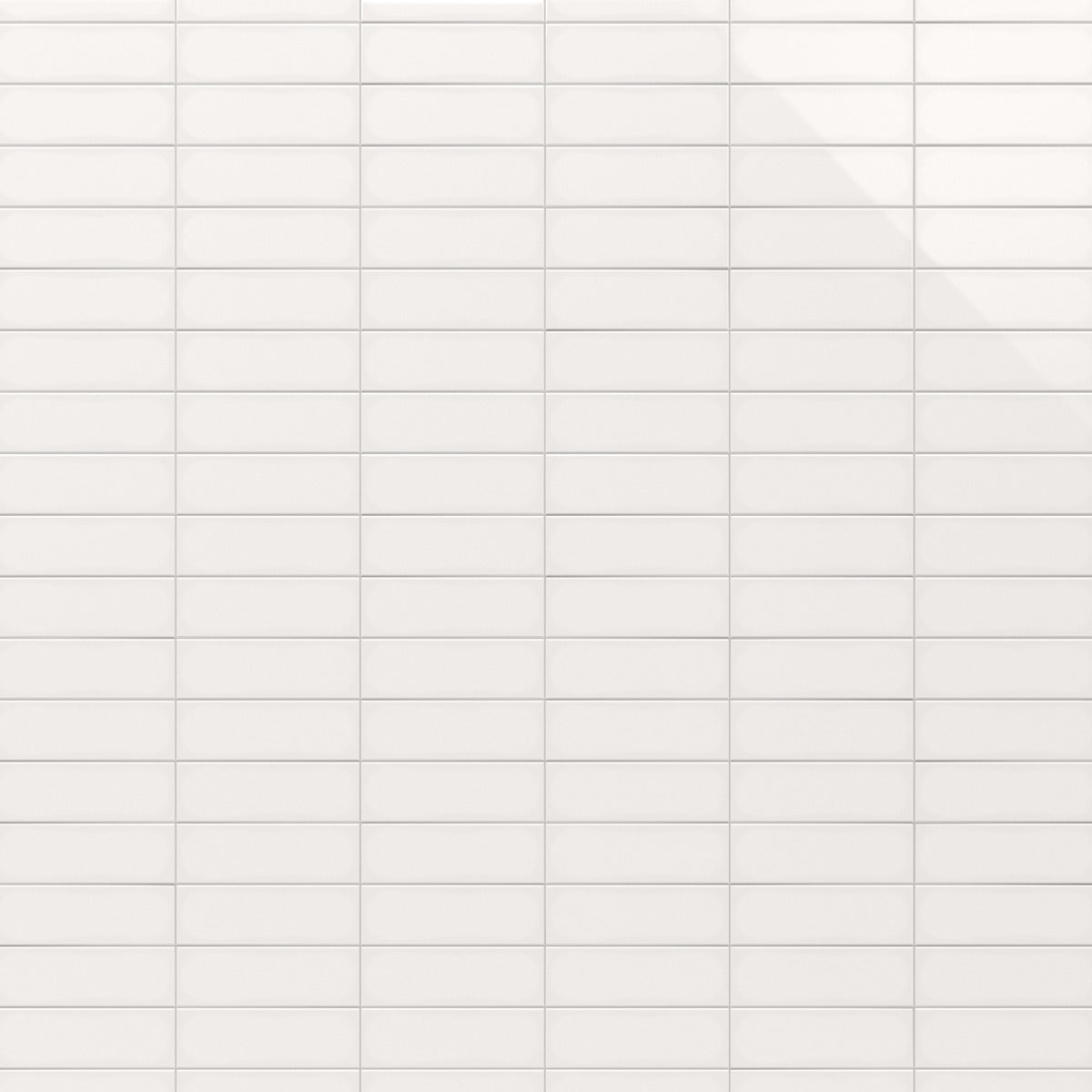 Lux Tile Monumental Mist White 4x12 Polished Porcelain Subway Tile