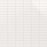 Lux Tile Monumental Mist White 4x12 Polished Porcelain Subway Tile