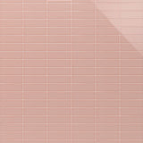 Lux Tile Park Hill Pink 4x12 Polished Porcelain Subway Tile