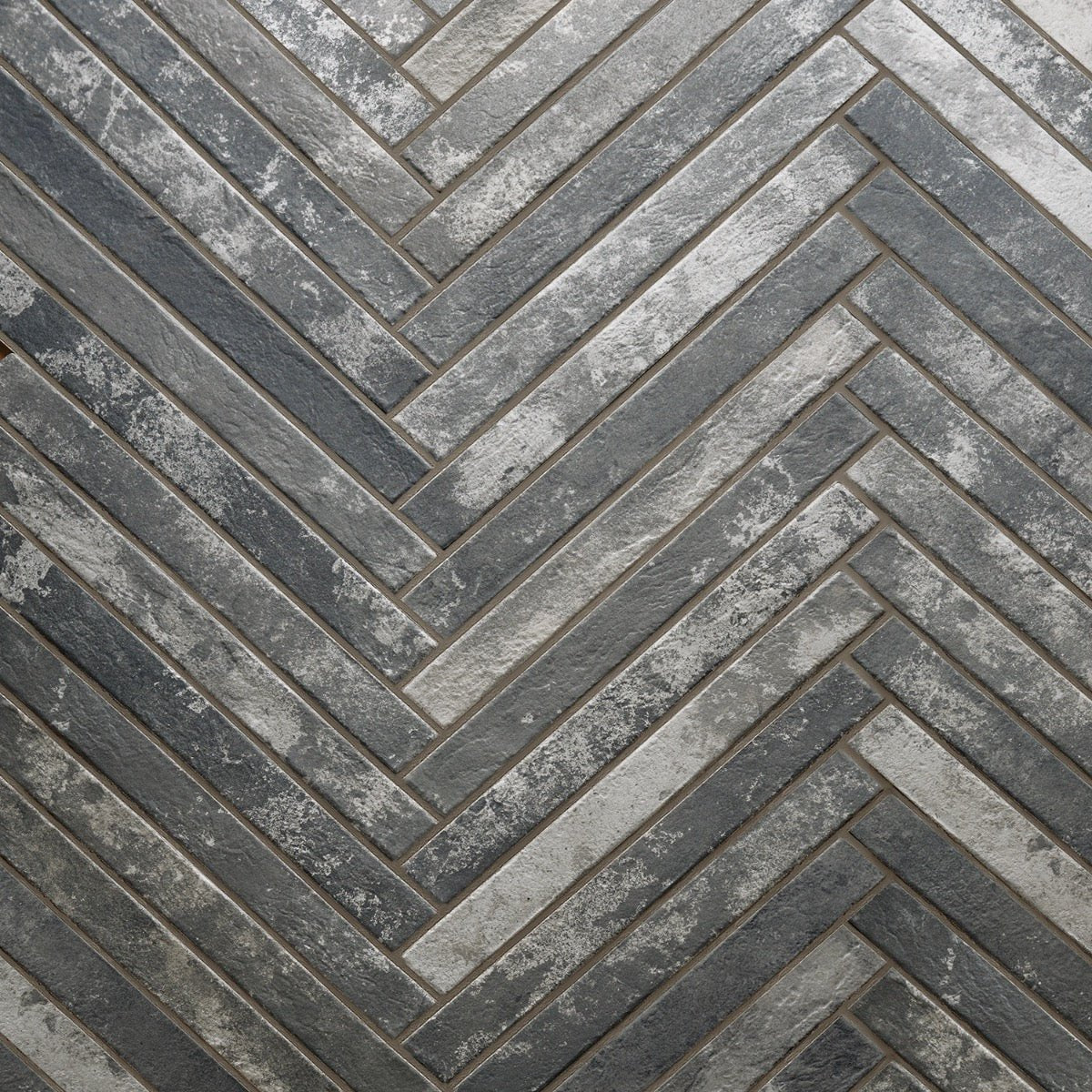 English Brick Dark Gray Matte Porcelain Tile - 2x18 Subway Tile