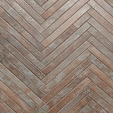 Lux Tile English Brick Sand Terracotta 2x18 Matte Porcelain Tile