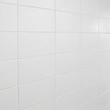 Stacy Garcia Maddox White Matte Ceramic Subway Wall Tile 4x8