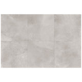 New Rock Fumo Light Gray 48x48 Matte Porcelain Tile - Lux Tile