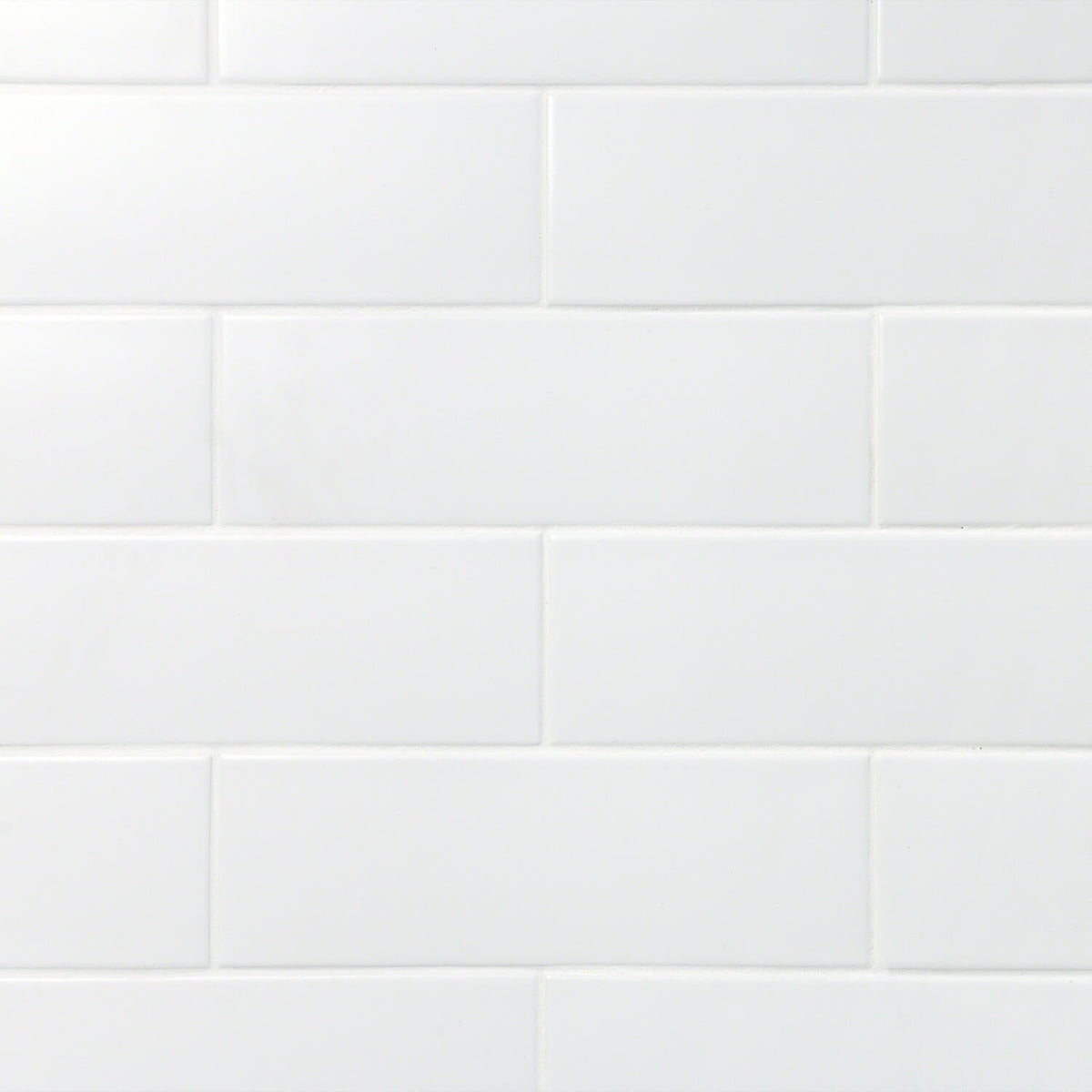 London White Matte Ceramic Subway Tile 3x9 for Walls