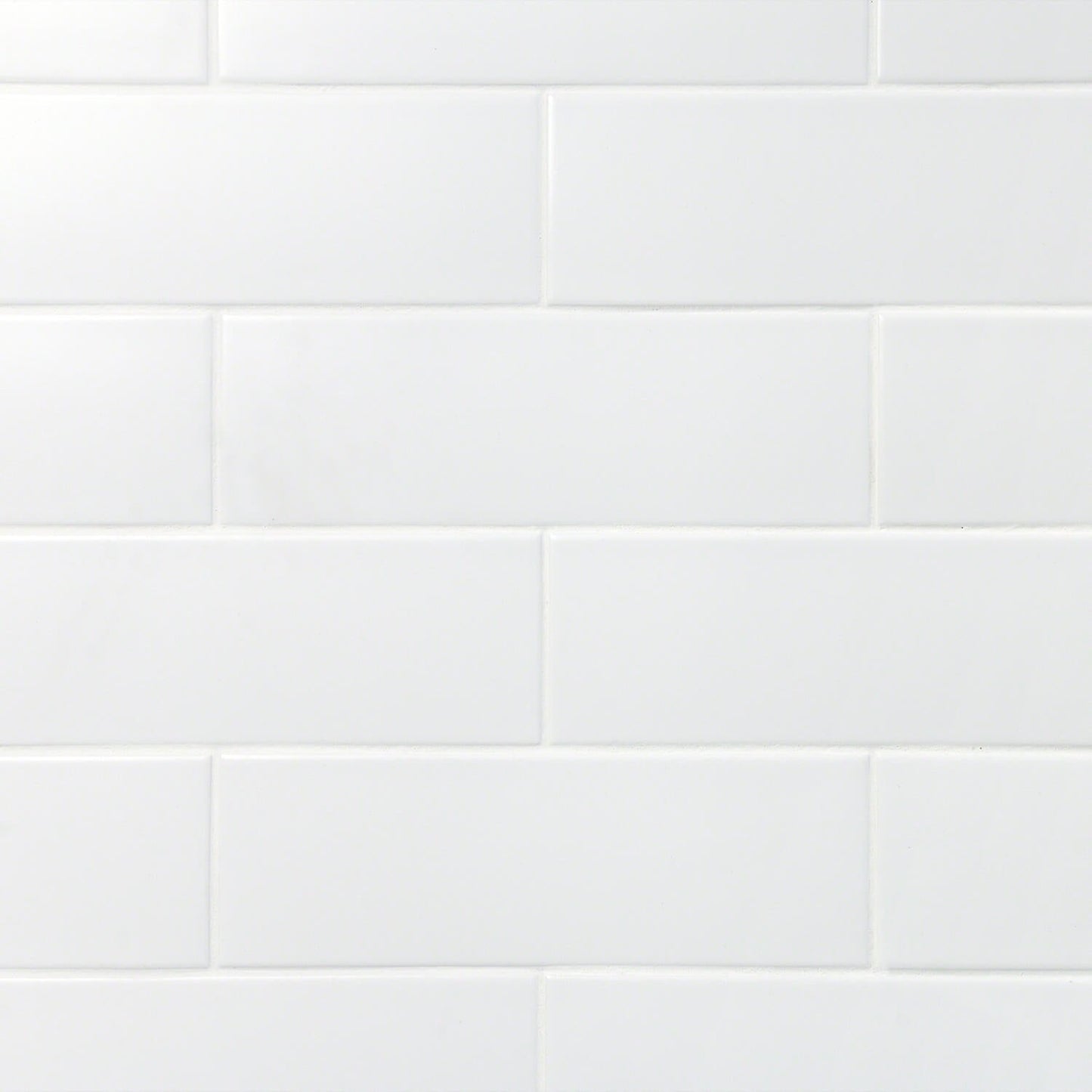 London White Matte Ceramic Subway Tile 3x9 for Walls