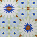 Bond Tile Uffizi Multicolored Encaustic 9x9 Glazed Porcelain Tile