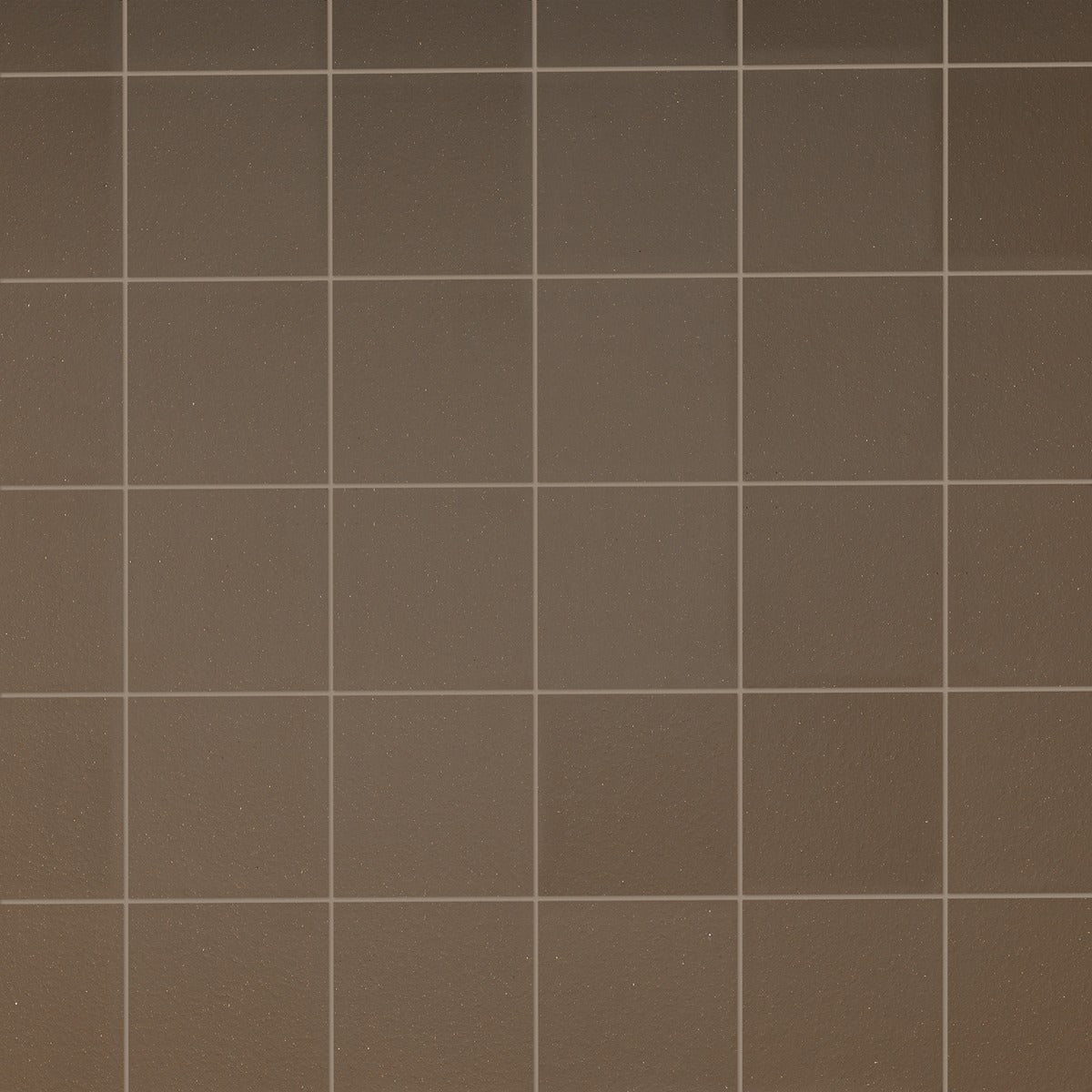 Elemental Chestnut Brown 6x6 Ceramic Quarry Tile - Durable & Eco-Friendly