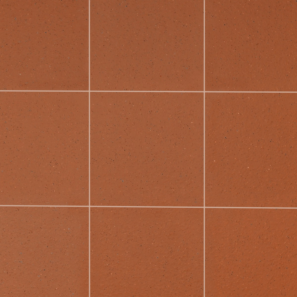 Elemental Ironspot Red 6x6 Ceramic Quarry Tile - Durable & Eco-Friendly