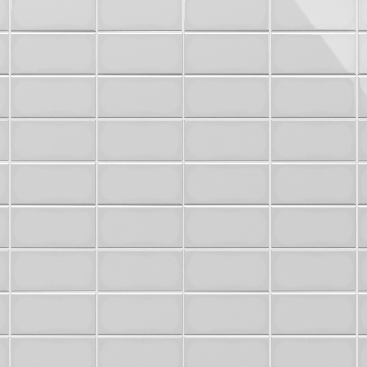 Park Hill Light Gray 3x6 Polished Porcelain Subway Tile