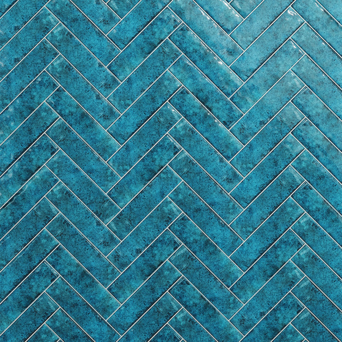 Castle Denim Blue 3x12 Polished Ceramic Subway Tile - Lux Tile