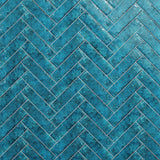 Castle Denim Blue 3x12 Polished Ceramic Subway Tile - Lux Tile