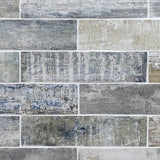 Bayou Riverwood Gray 3x12 Matte Ceramic Subway Tile - Weathered Wood Look