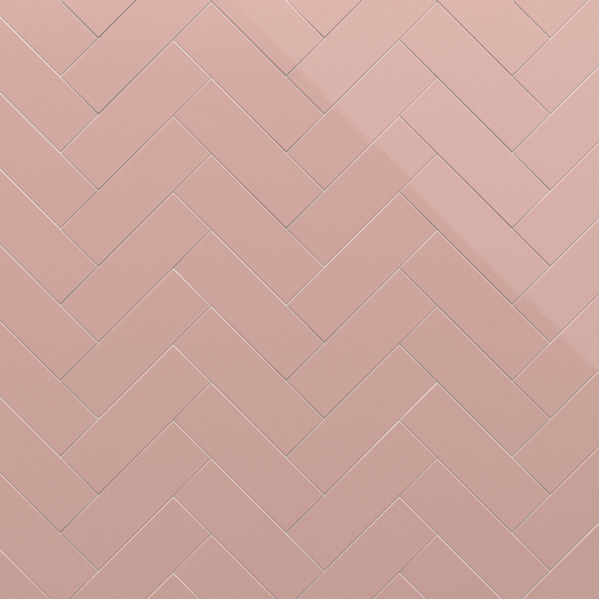 Lux Tile Park Hill Pink 4x12 Polished Porcelain Subway Tile