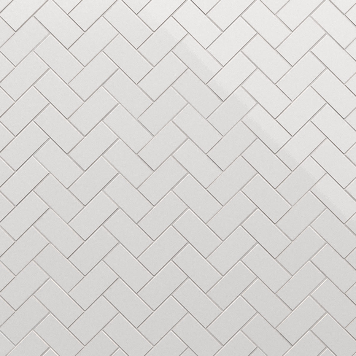 Park Hill White 3x6 Polished Porcelain Subway Tile - Durable & Stylish