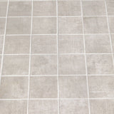 Lux Tile Cement Silver Matte Porcelain Mosaic Tile 2x2