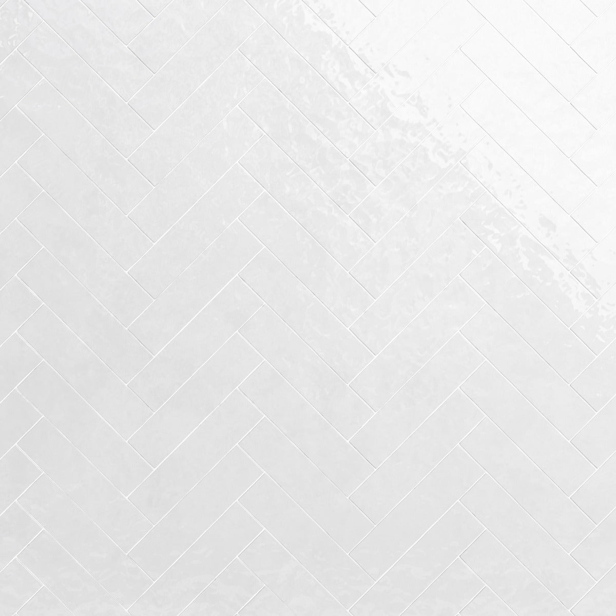 Lancaster Bianco White 3x12 Polished Ceramic Subway Wall Tile