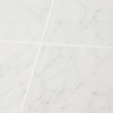 Lux Tile Bianco Gioia 6x6 Matte Porcelain Tile - Marble Look