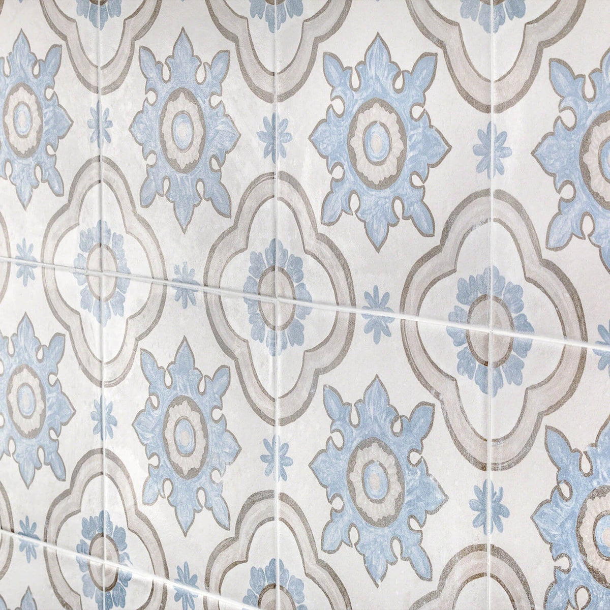 Amadora Basma Multicolor 8x8 Matte Porcelain Tile - Lux Tile