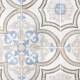 Amadora Daiza Multicolor 8x8 Matte Porcelain Tile - Lux Tile