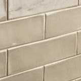 Manchester Beige 3x12 Glazed Ceramic Subway Tile - Lux Tile