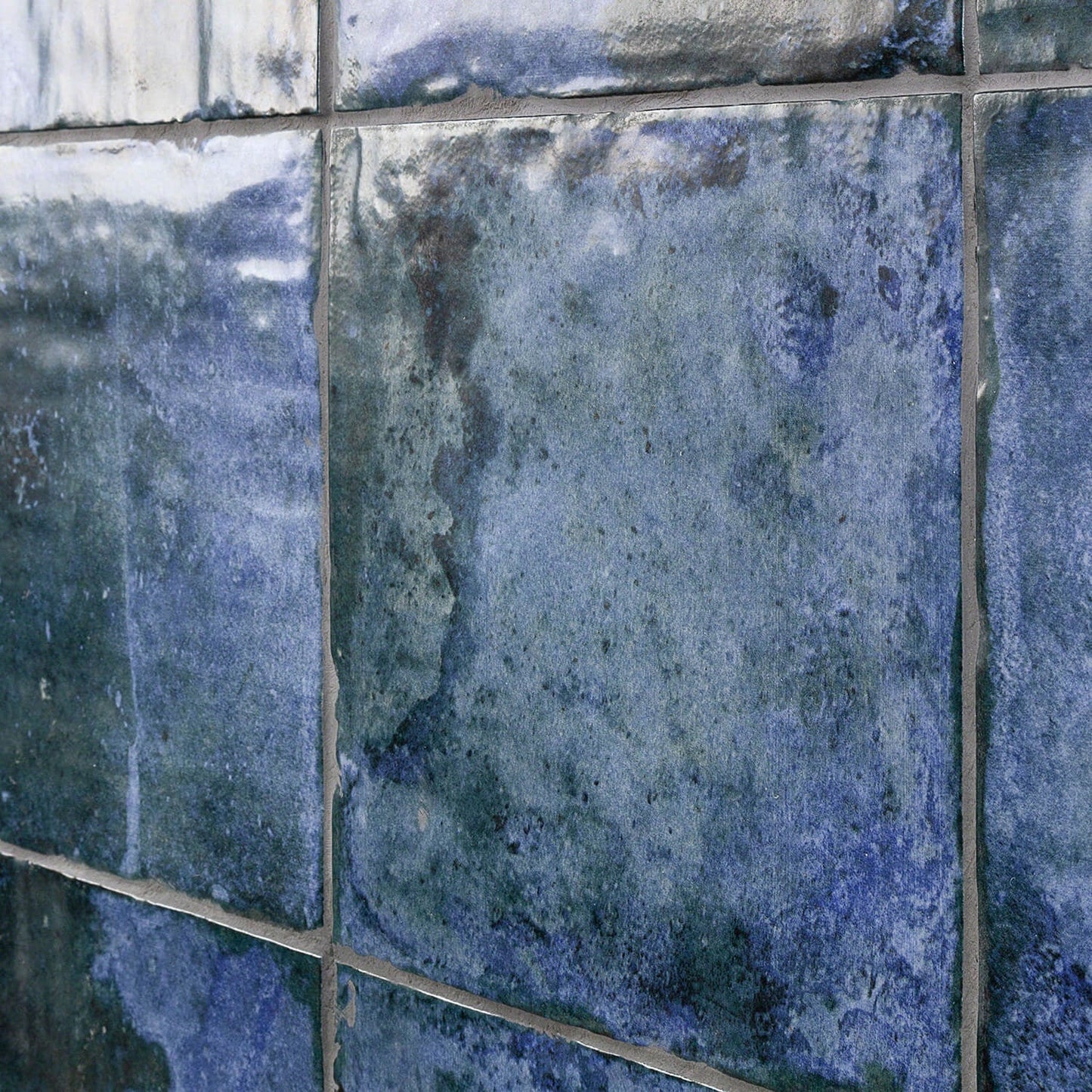 Angela Harris Dunmore Blue 8x8 Matte Ceramic Floor Tile