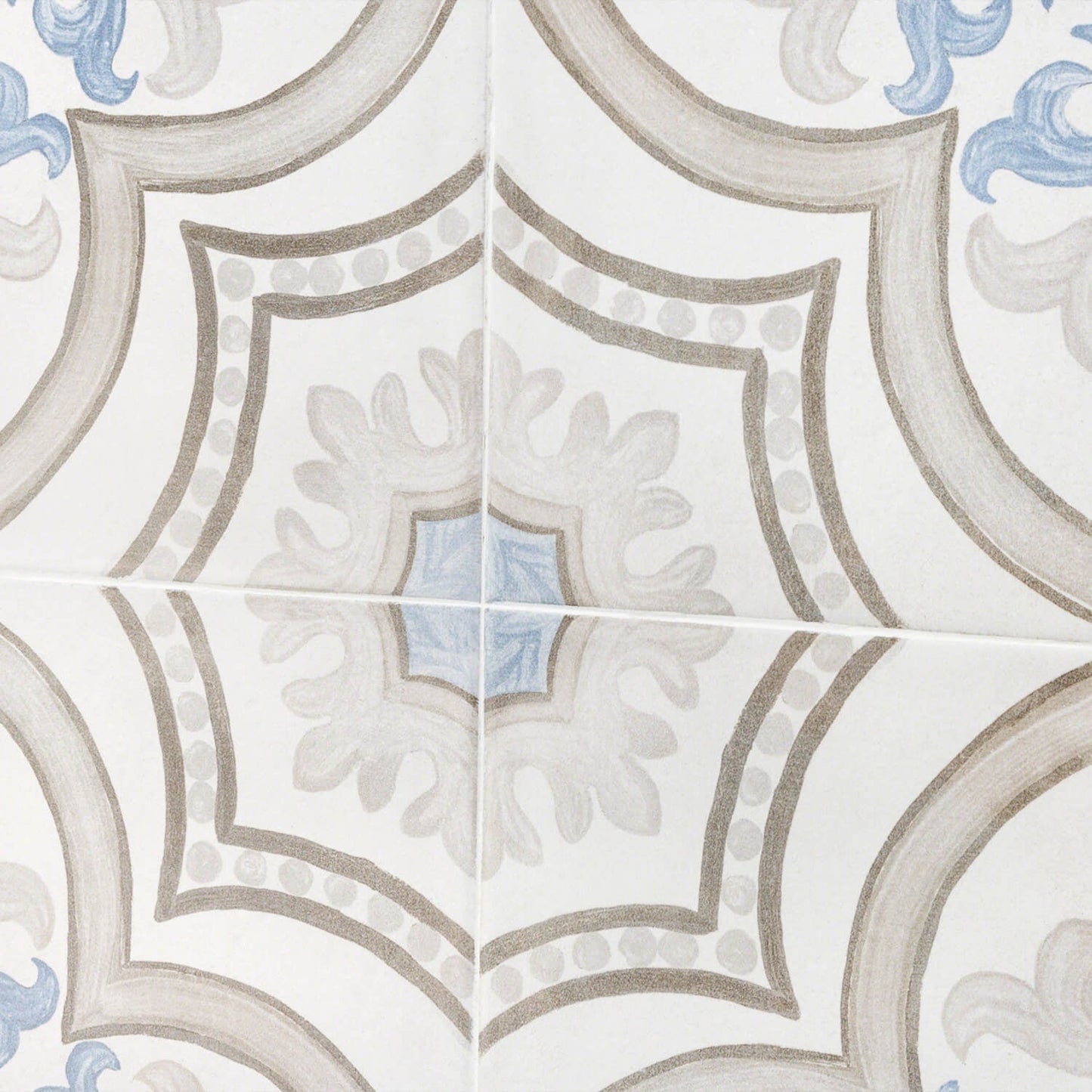 Amadora Daiza Multicolor 8x8 Matte Porcelain Tile - Lux Tile
