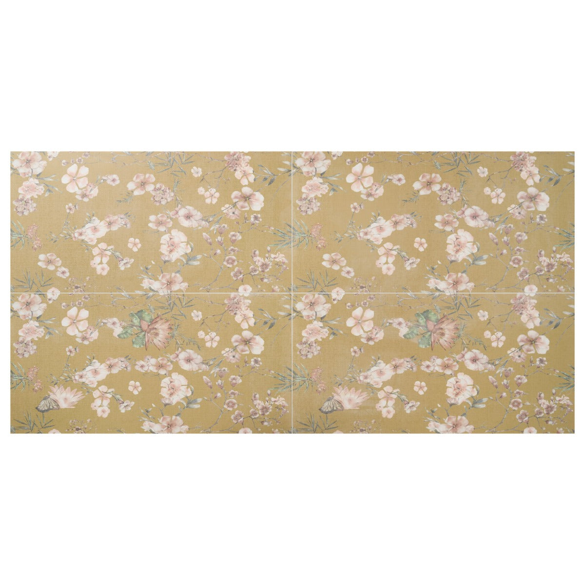 Wakana Summer Golden Yellow 24x48 Matte Porcelain Tile