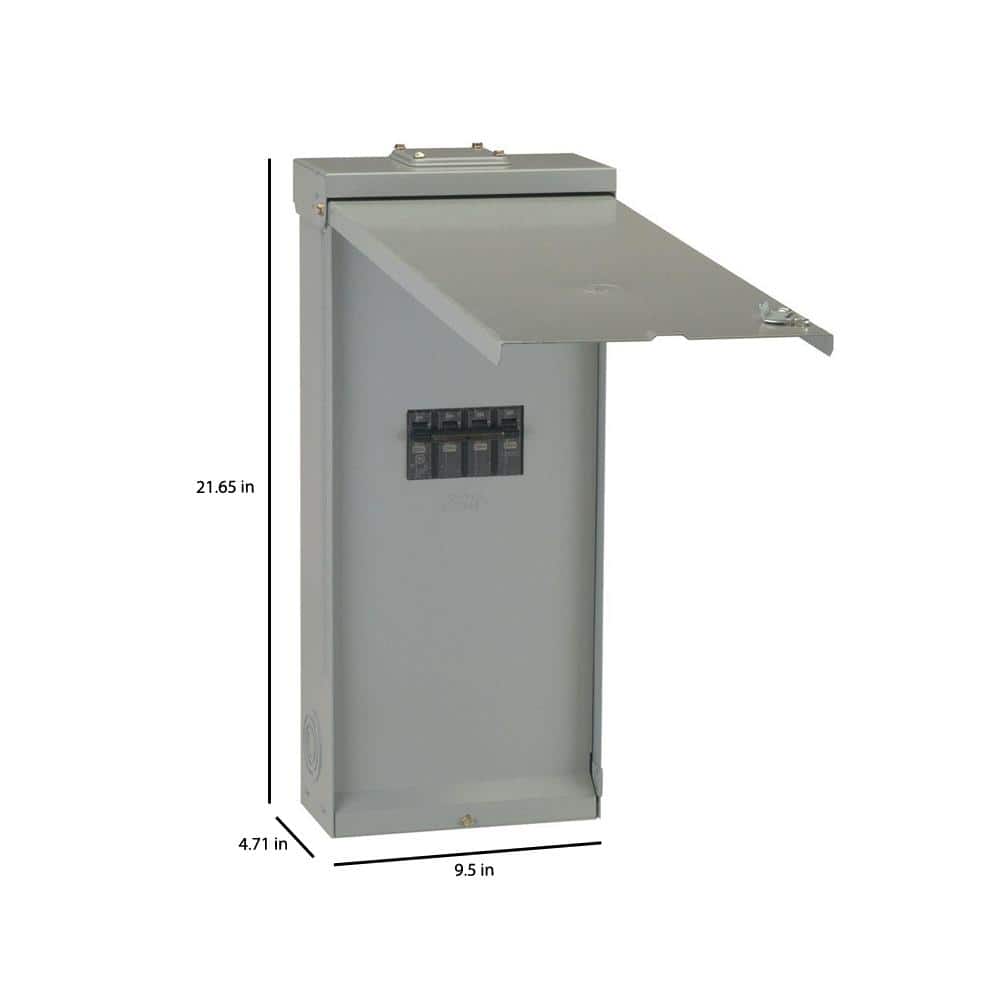 GE PowerMark Gold 200 Amp 10 in. Enclosed Outdoor Circuit Breaker