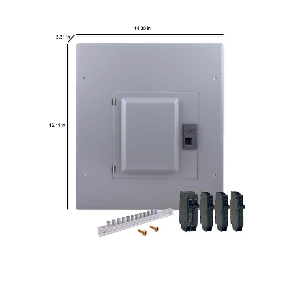 GE PowerMark Gold 125-Amp 14-Space 24-Circuit Indoor Convertible Load Center - TLM1212CCUGK