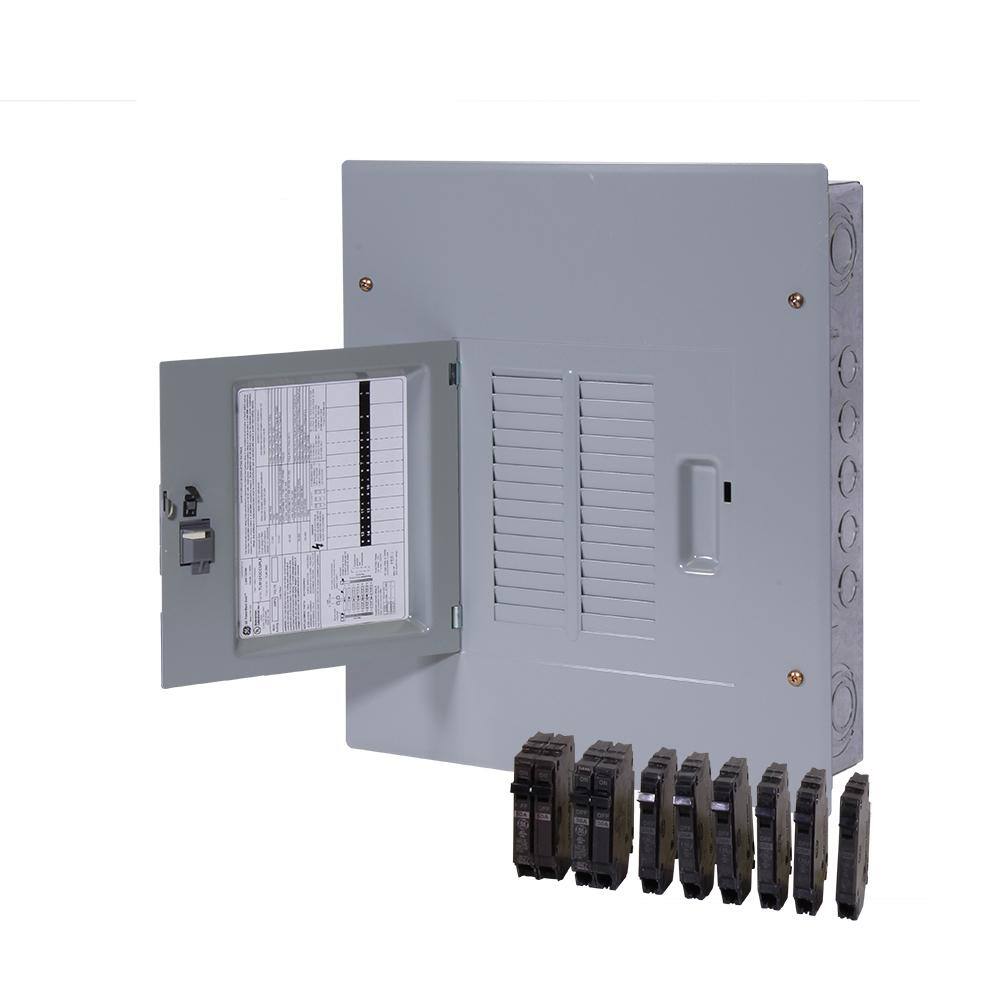 GE PowerMark Gold 125 Amp 14-Space 24-Circuit Indoor Main Lug Value Kit Includes Select Circuit Breaker