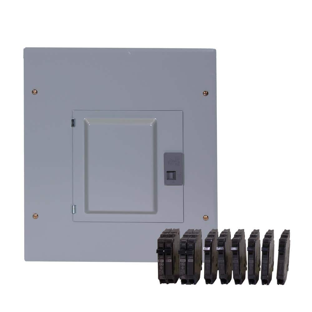 GE PowerMark Gold 125 Amp 14-Space 24-Circuit Indoor Main Lug Value Kit Includes Select Circuit Breaker
