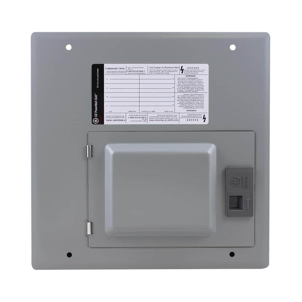 GE PowerMark Plus 125 Amp 8-Space 16-Circuit Indoor Main Lug Circuit Breaker Panel