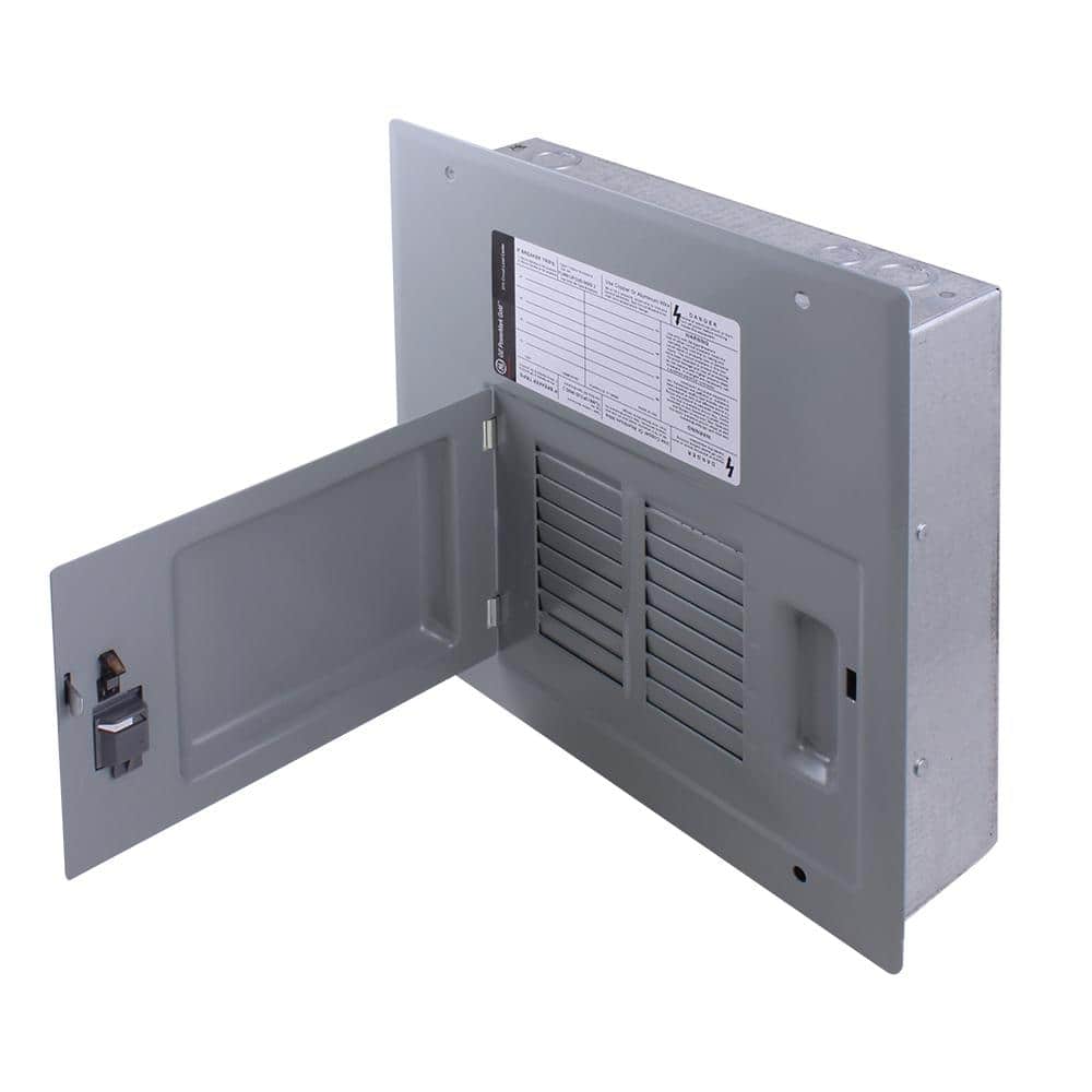 GE PowerMark Plus 125 Amp 8-Space 16-Circuit Indoor Main Lug Circuit Breaker Panel