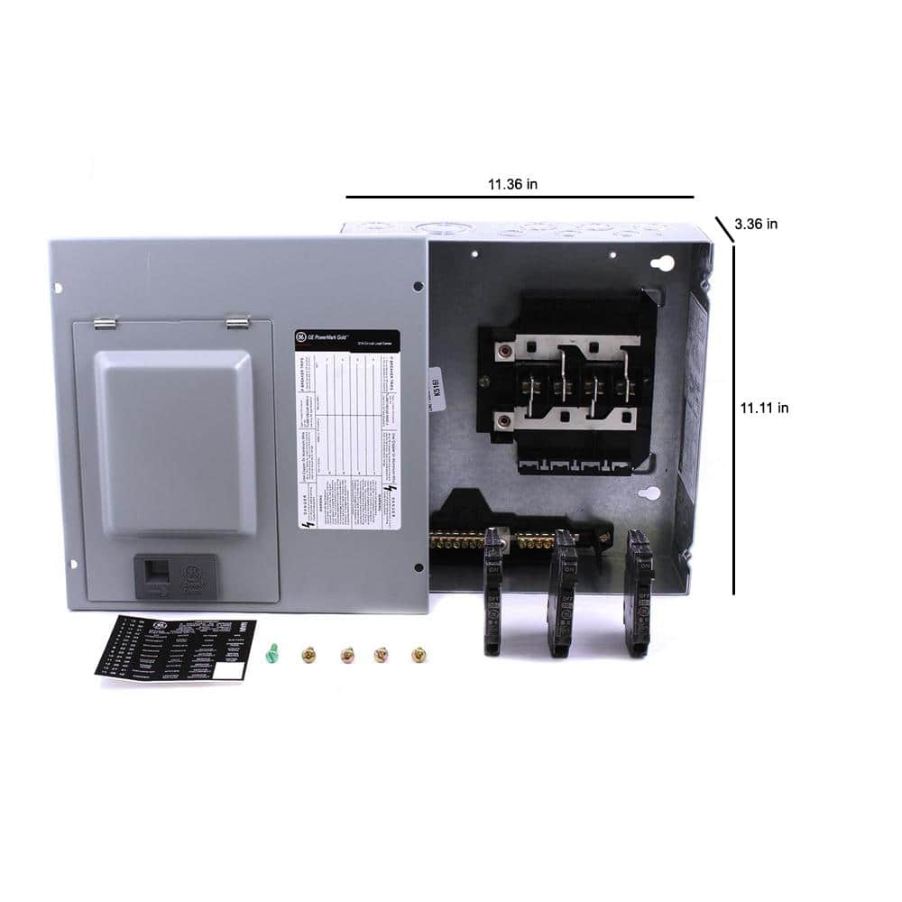 GE PowerMark Plus 125 Amp 8-Space 16-Circuit Indoor Main Lug Breaker Value Kit