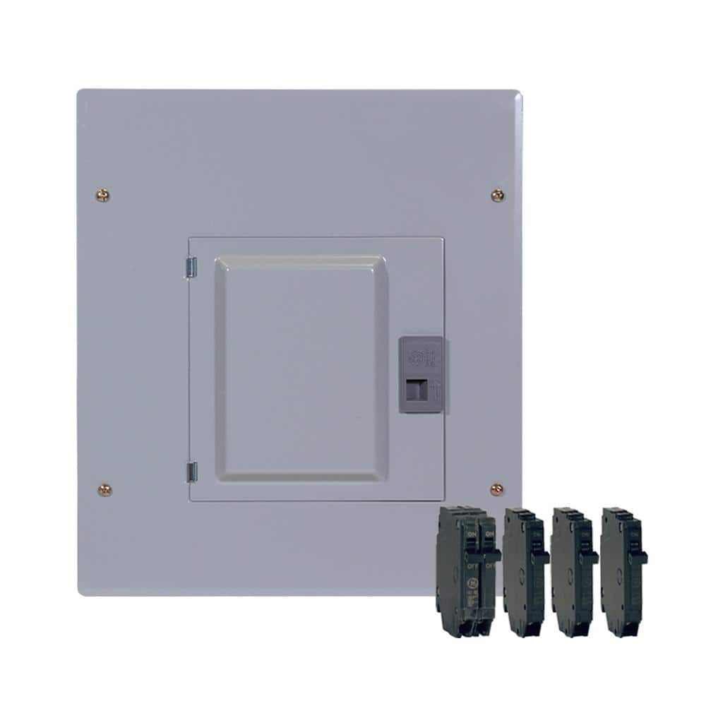 GE 125 Amp 12-Space 22-Circuit Main Breaker Indoor Load Center Contractor Kit