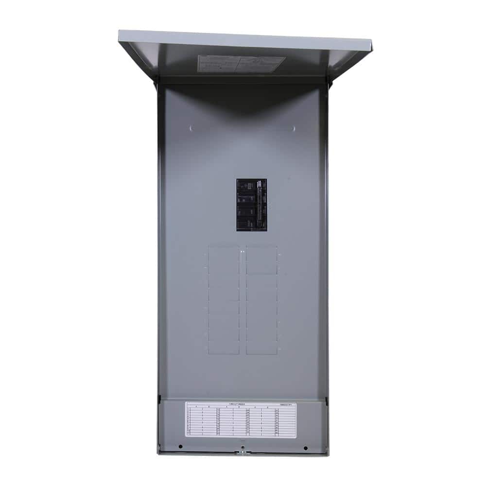 GE PowerMark Gold 150 Amp 16-Space 32-Circuit Outdoor Main Breaker Circuit Breaker Panel