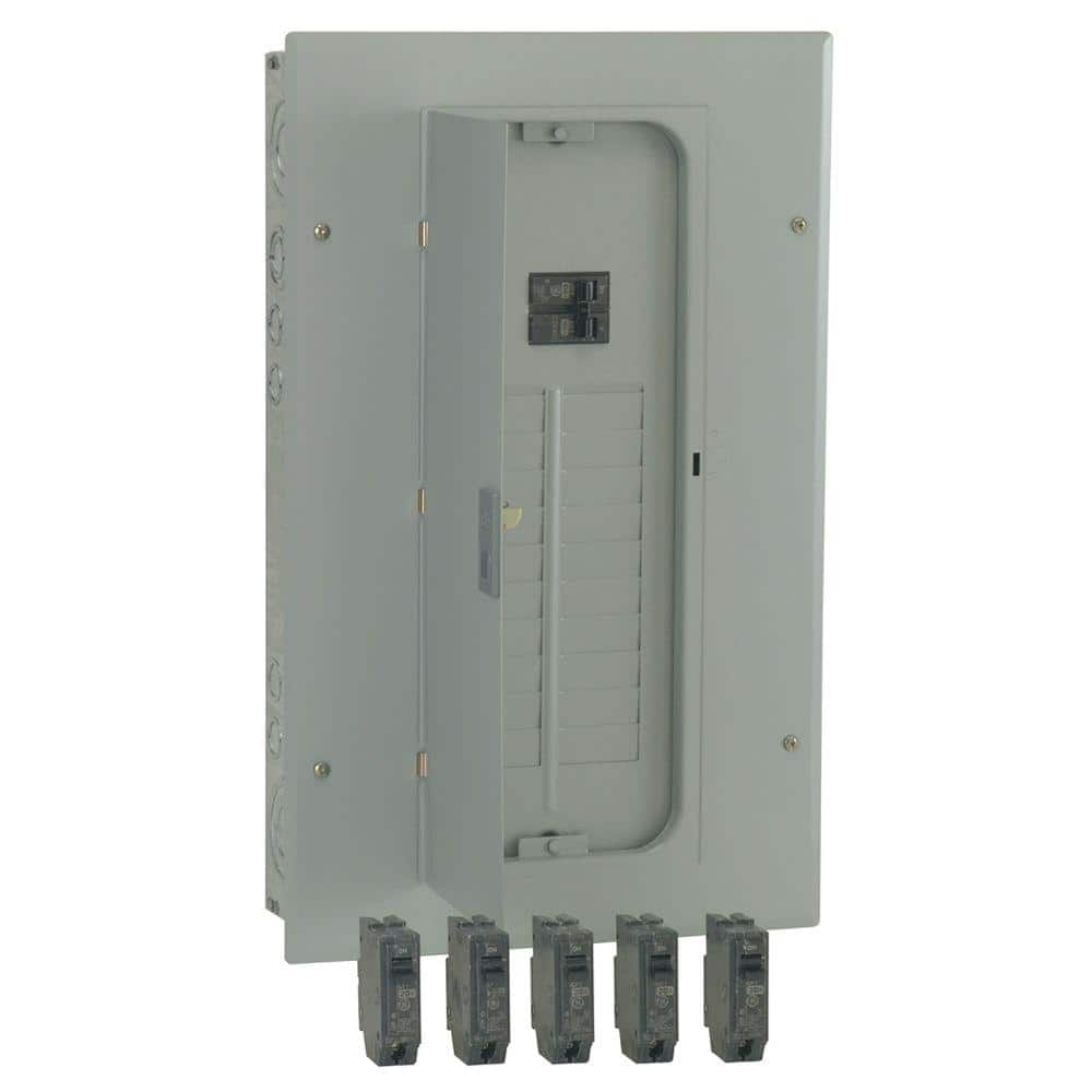 GE PowerMark Gold 100 Amp 20-Space 20-Circuit Indoor Main Breaker Value Kit
