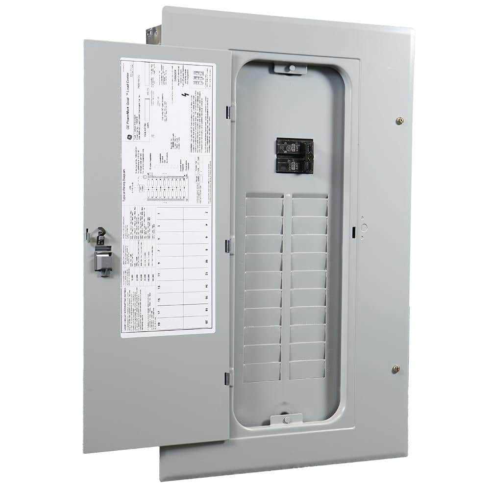 GE 100 Amp 20-Space 20-Circuit Main Breaker Indoor Load Center Contractor Kit