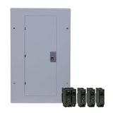 GE 100 Amp 20-Space 20-Circuit Main Breaker Indoor Load Center Contractor Kit