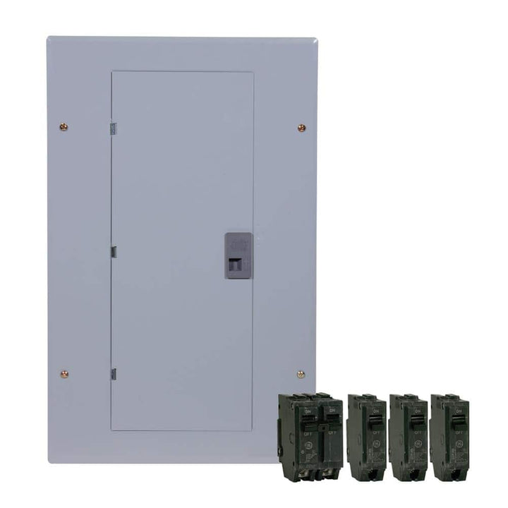GE 100 Amp 20-Space 20-Circuit Main Breaker Indoor Load Center Contractor Kit