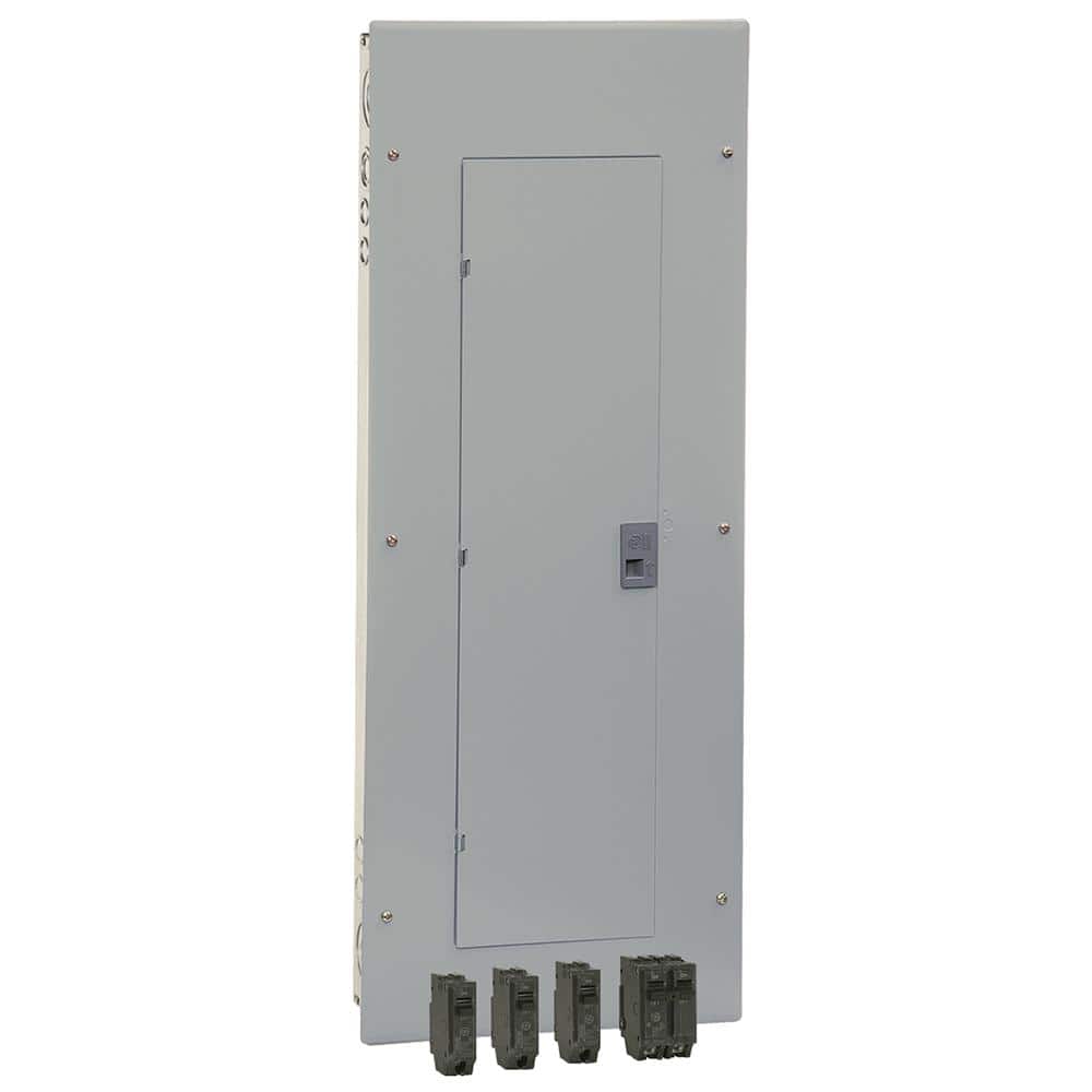 GE 200 Amp 40-Space 80-Circuit Main Breaker Indoor Load Center Contractor Load Center and Breaker Kit