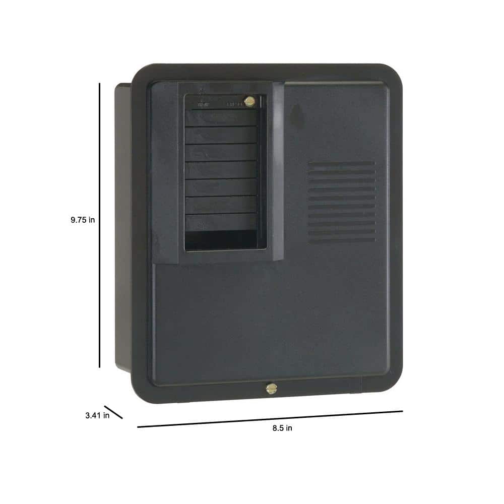 GE PowerMark Plus125 Amp 4-Space 8-Circuit Indoor Main Lug Circuit Breaker Panel