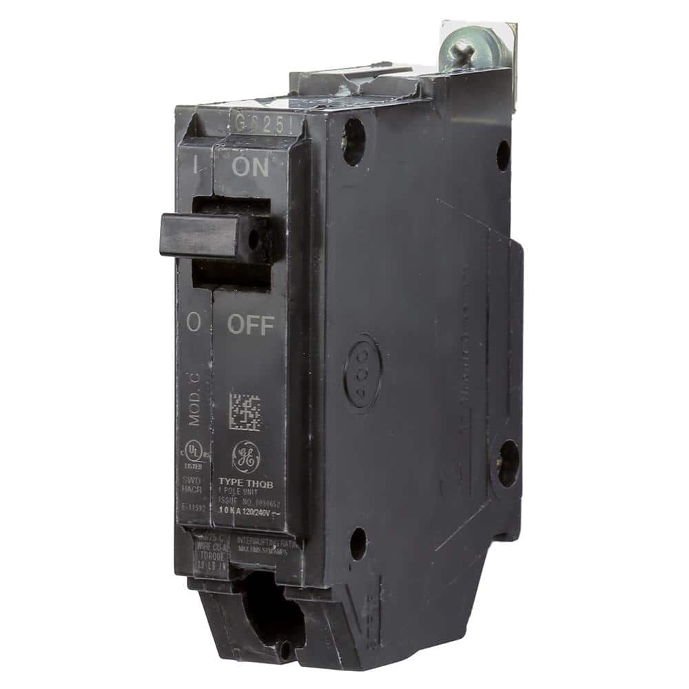 GE 15 Amp Single Pole Bolt-On Breaker