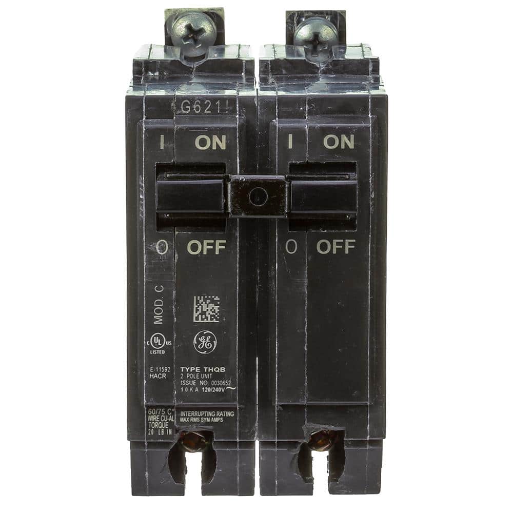 GE 35 Amp Double Pole Bolt-On Breaker