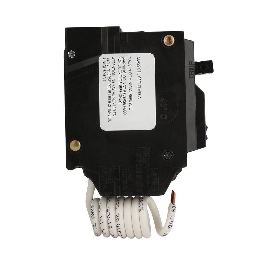GE Q-Line 20 Amp 1-Pole Dual Function Arc Fault/GFCI Breaker