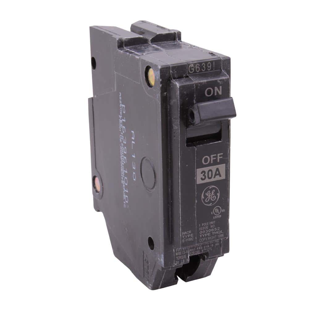 GE Q-Line 30 Amp 1 in. Single-Pole Circuit Breaker