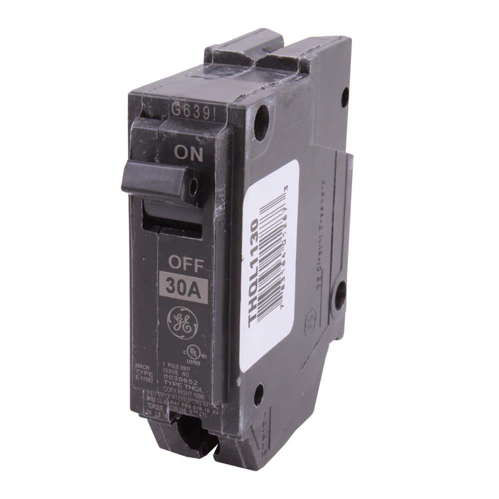 GE Q-Line 30 Amp 1 in. Single-Pole Circuit Breaker