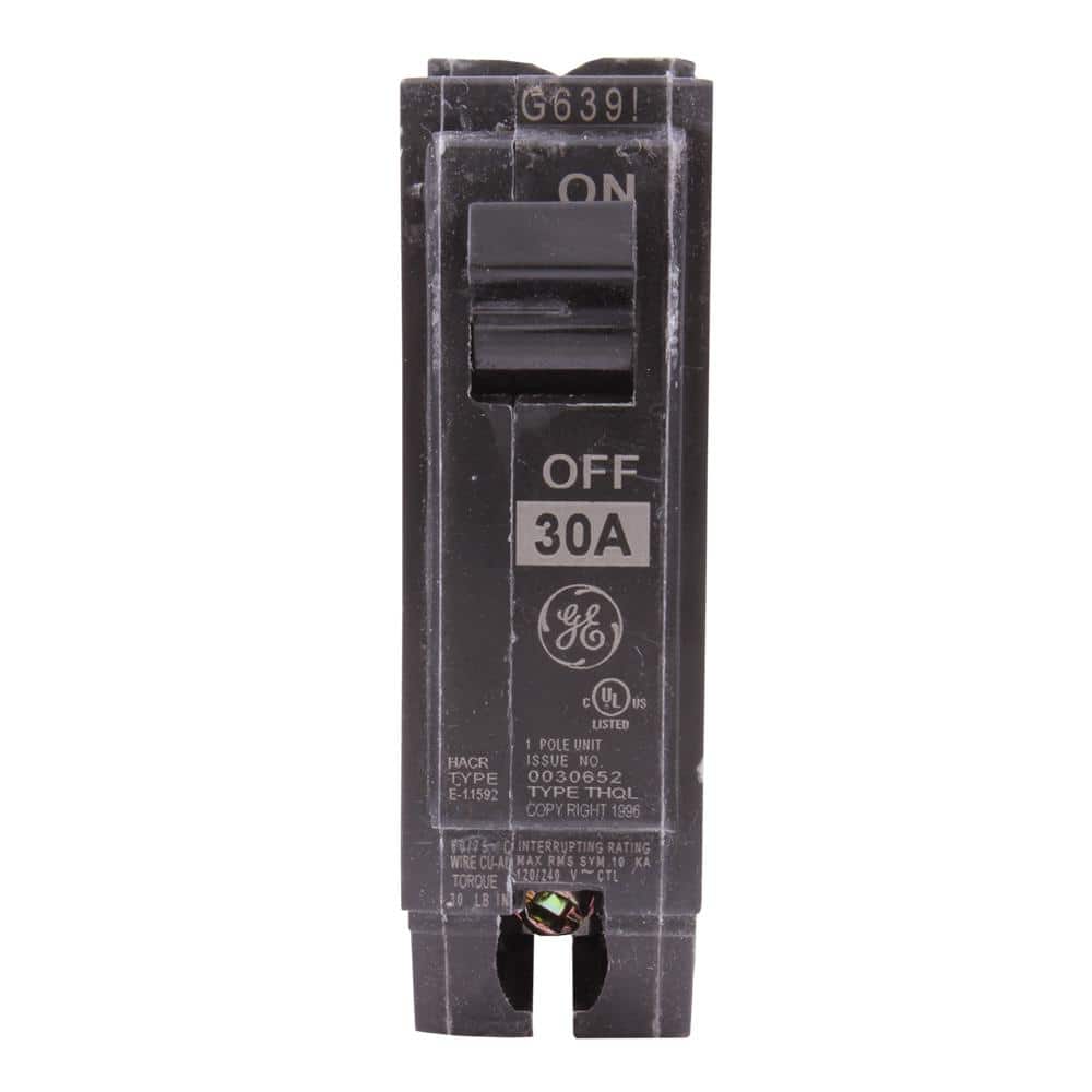 GE Q-Line 30 Amp 1 in. Single-Pole Circuit Breaker