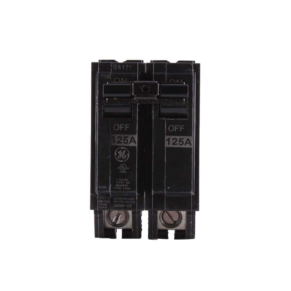 GE Q-Line 125 Amp 2 in. Double Pole Circuit Breaker
