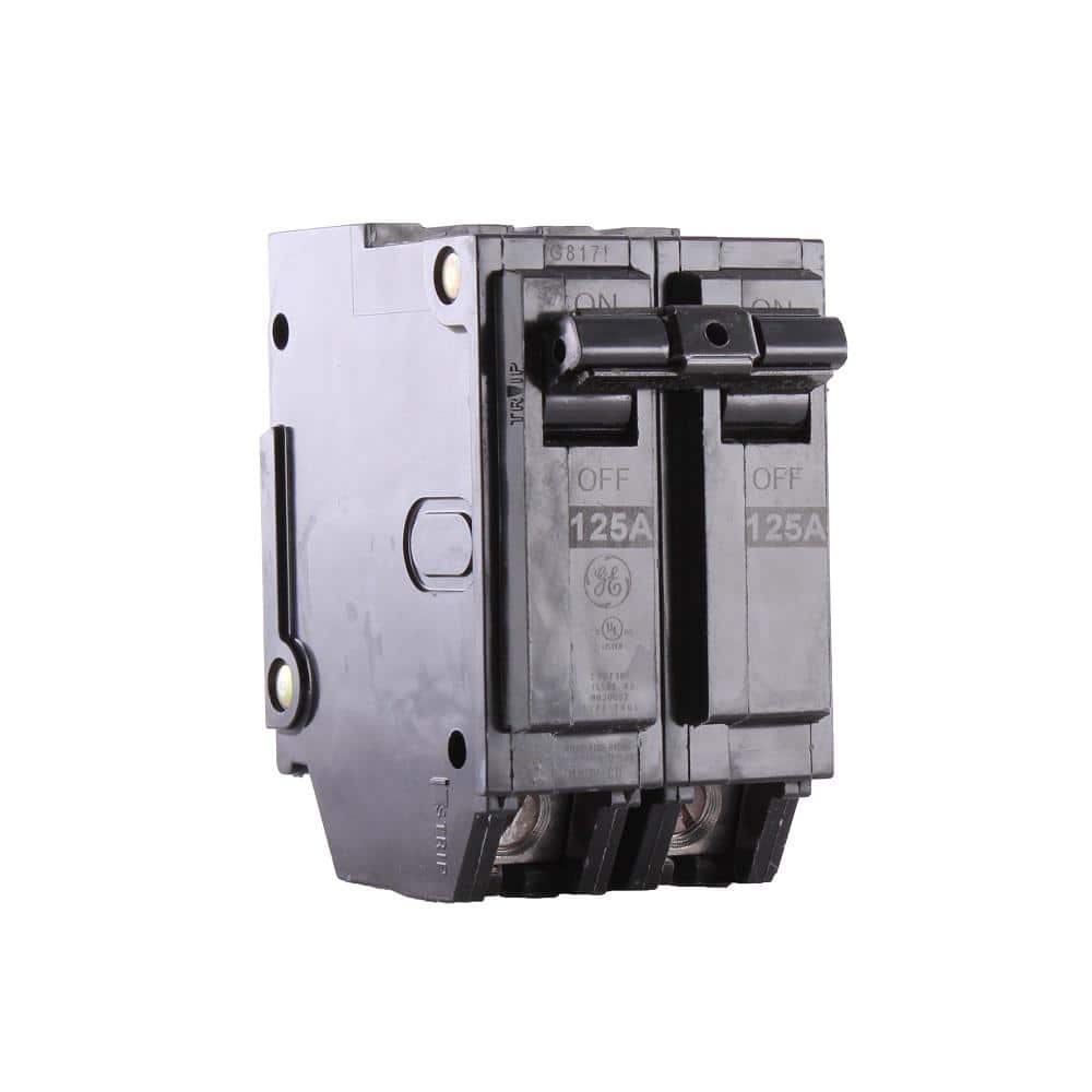 GE Q-Line 125 Amp 2 in. Double Pole Circuit Breaker